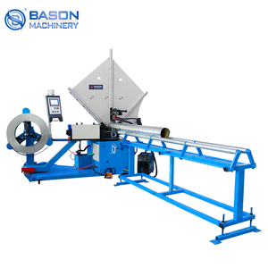 Máquina Formadora de Conductos Espirales de Aire para HVAC, Tubo Redondo de Lámina Galvanizada de 0.4-1.<span class=keywords><strong>2</strong></span> mm, Máquina Automática para Conductos de Aire Redondos en Espiral - Product Image 1