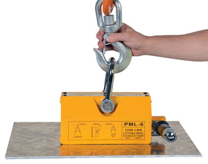 2ton 600kg vĩnh viễn vật liệu từ tính nâng lên <span class=keywords><strong>pml</strong></span> 3x an toàn nâng giữ thép tấm nam châm điện tấm từ nâng - Product Image 6