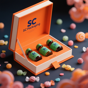 Mini caja de papel de medicina reciclable con logotipo personalizado, embalaje de pastillas de laminación mate para vitaminas, suplementos de aceite de pescado en relieve - Product Image 6