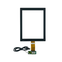 PCAP écran tactile 12.1 pouces écran tactile panneau USB Pcap LCD extérieur industriel capacitif écran tactile EETI ILITEK contrôleur