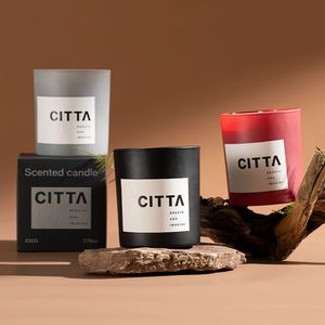 Florescence Simple et élégant parfumé décoration de la maison plâtre Statue personnalisé fait à la main parfum luxe tasse bougie pour cadeau - Product Image 1