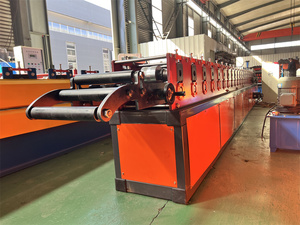 Cadre en acier Purlin Non-stop Vitesse rapide W Profil Furring Channel Roll Forming Machine Vente chaude - Product Image 1