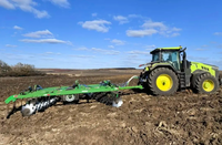 Tracteur hybride haute performance DV3504 35 CV 4x4 à transmission CVT pour labour profond, transport lourd et préparation des champs