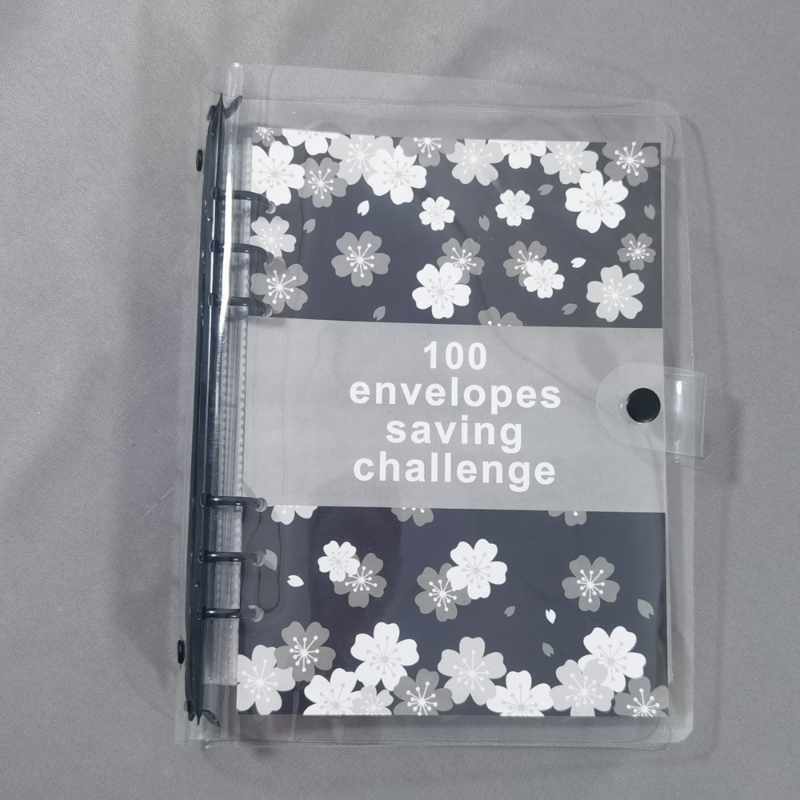 Clip nera trasparente