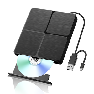 Unidad de Blu-Ray Externa - Unidad de Blu-Ray/DVD Externa para PC USB3.0 y Tipo C, Lectura y Escritura de BD/DVD/CD - Product Image 1