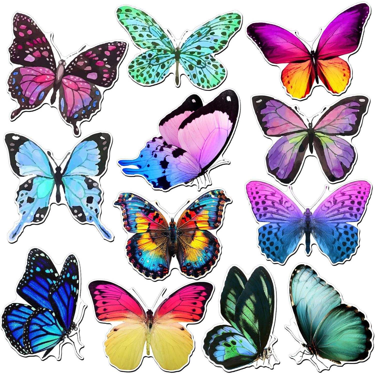 แม่เหล็กติดตู้เย็นรูปผีเสื้อ 2