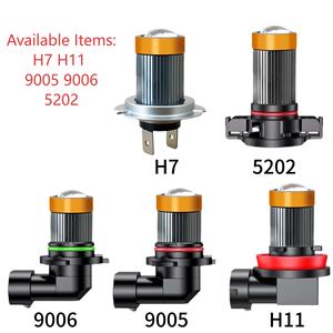 Hiace para HJG LED proyector luces antiniebla para <span class=keywords><strong>Mazda</strong></span> <span class=keywords><strong>CX5</strong></span> Forester IPH Jac S5 Prado 120 Infiniti Q50 condición nueva forma de bombilla H11 - Product Image 1