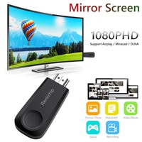 Appareil de Co-visualisation Sans Fil E10 1080p Nouveau Mode Privé Prend en Charge Airplay Miracast DLNA-USB pour Téléphone Mobile Tablette TV Stick