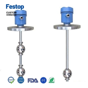 소형 미니 플로트 레벨 스위치, 길이가 짧은 저탱크 오일/디젤 NO NC 레벨 스위치 - Product Image 1