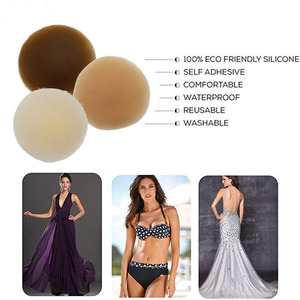 Cubrepezones Sin Costuras de la Más Alta Calidad Disponible, Cubrepezones de Silicona Mate, Cubrepezones Sexys para <span class=keywords><strong>Mujer</strong></span> - Product Image 3