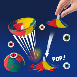 Hot Selling Classic Pops Jump Toys Bouncing Neuheit Zappeln Ball für Kinder - Product Image 3