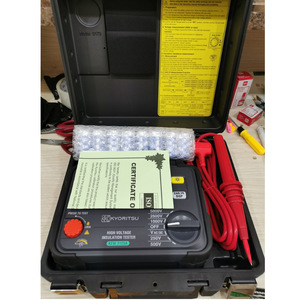 Kyoritsu High Voltage Insulation <b>Tester</b> KEW 3125A 500V Digital Resistance Meter Japan - Product Image 2