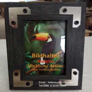 Cadre photo décoratif PS Craft éco-responsable pour la maison, 4x6, 5x7, 6x8, blanc, gris, noir, mini, en plastique - Product Image 3