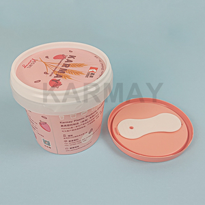 PP 150ml Clear Mini Gelato Cup avec Tamper Evident Cup avec couvercle pour aliments surgelés - Product Image 4