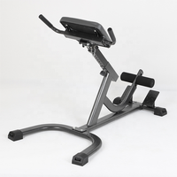 Chaise romaine pliable multifonction Haobai de haute qualité pour exercices de renforcement du bas du dos et hyperextension inversée, avec structure en tube robuste