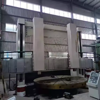 Torno Vertical de Columna Única, Torno de Torreta Vertical para Procesamiento de Metales