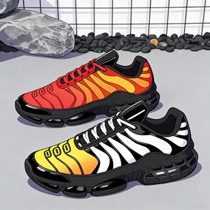 Chaussures de sport pour hommes de haute qualité <span class=keywords><strong>Tn</strong></span> Plus Logo original Semelle en caoutchouc confortable Chaussures de sport Tissu en coton Été Printemps - Product Image 3