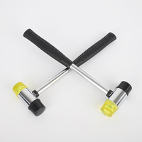 Marteau multifonctionnel à tête fendue personnalisable OEM pour l'installation de maillet en caoutchouc de sol de bricolage