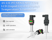 Transmetteur sanitaire intelligent multifonction, capteur de température, affichage LED, RS485, OEM/ODM, USB, acier inoxydable, IP68, précision de 0,5%