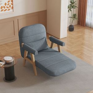 Canapé-<span class=keywords><strong>lit</strong></span> léger et pliable pour hôtel, bureau ou salon, avec accents dorés, idéal pour l'hébergement temporaire - Product Image 1