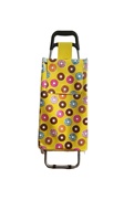 Chariot à provisions polyvalent pour super marché Petit sac à roulettes pliable pour légumes