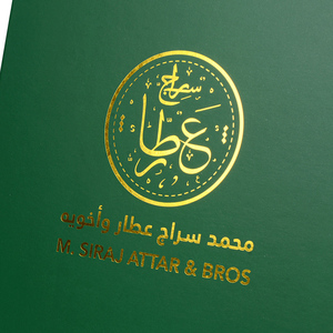 Biodegradable Custom Two Piece Luxury <strong>Perfume</strong> <strong>UK</strong> Made Green Gold Rigid Paper Gift Box for Packaging Fragrance - Product Image 3