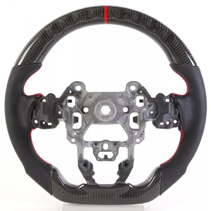 Volante de fibra de carbono auténtica para Mazda 3/5/6/7 <span class=keywords><strong>CX3</strong></span>/CX4/CX5/CX7/CX8/CX9 MX-5/RX-8 Axela Atenza CX-3 CX-5, CX-7, <span class=keywords><strong>2020</strong></span> - Product Image 5