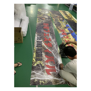 Lienzo Papel Poliéster Business Sign Wall Banners en blanco Impresión digital Lienzo Banderas y accesorios <span class=keywords><strong>de</strong></span> exhibición - Product Image 2