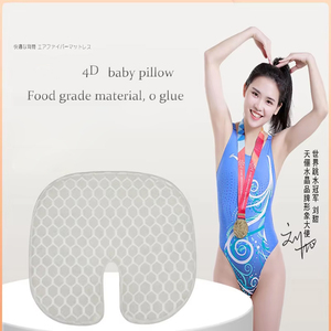Oreiller respirant pour bébé Skylee en polymère de qualité <span class=keywords><strong>alimentaire</strong></span> avec filet d'air Poe pour lit de bébé - Product Image 4