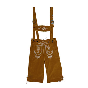 Men's Oktoberfest Overalls Bavarian Traditional Folk Beer Suit Strappy Pants Size M Polyester Fiber Embroidery Spring 2025 - Product Image 5