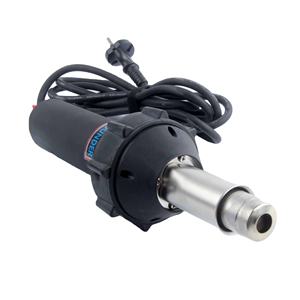 Pistolet à souder à air chaud pour soudure en plastique 1600W avec rouleaux de couture de toiture/sonde de testeur de couture et buse de soudure étui de transport en plastique - Product Image 1