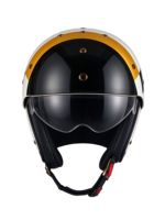Casque ouvert ABS certifié 3C pour moto, vélo électrique et scooter – Idéal pour les trajets urbains estivaux