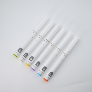 Stylo injecteur jetable en plastique 0-60 UI compatible avec flacon en verre de 3 ml - Product Image 2