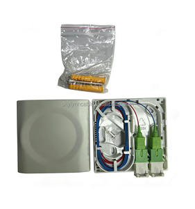 Boîtier terminal <span class=keywords><strong>fibre</strong></span> optique SKYLYNN FTTH Application <span class=keywords><strong>SFR</strong></span> PTO-2F 1fo 2fo Connecteur SC/APC 1310/1550nm Pigtail rouge Garantie 20 ans - Product Image 1