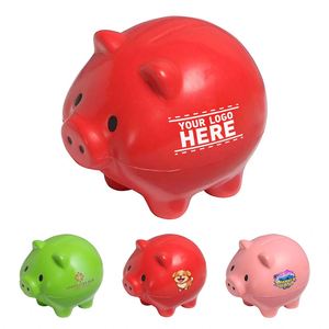 Jouet anti-stress personnalisé en forme de petit cochon, cadeaux promotionnels animaux, jouet réaliste en mousse PU mignon en forme de cochon pour soulager l'anxiété des enfants - Product Image 1