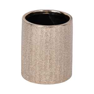 Portapenne in Ceramica con Perline, Organizzatore Moderno per Penne, Piccolo Contenitore da Scrivania per Ufficio, Casa e Spazi di Lavoro - Product Image 1