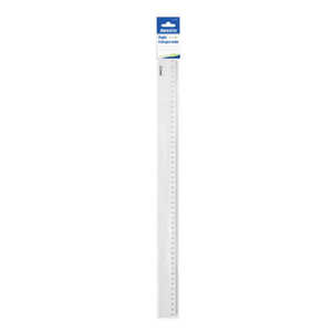 Regla Transparente de PVC Mengfu M-0079 de 50 cm, Herramienta de Medición para la Escuela u Oficina, Hecha en China - Product Image 1
