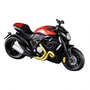 Modelo de Motocicleta Deportiva <span class=keywords><strong>Ducati</strong></span> Devil a Escala <span class=keywords><strong>1</strong></span>/<span class=keywords><strong>18</strong></span>, de Plástico y Aleación Fundida a Presión, para Niños de 8+ Años, Regalo - Product Image 4