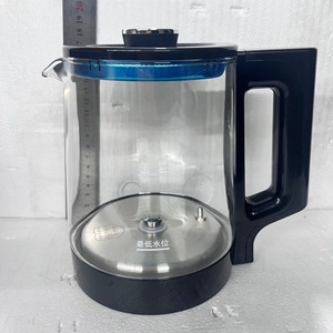 KSD-888-2 Bottom Fill Water <b>Kettle</b> Glass With Stainless Steel Cover Modern Design Lightweight 17cm - Product Image 4