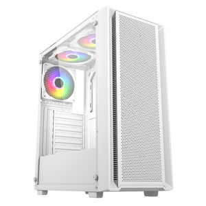 OEM/ODM alüminyum alaşı<span class=keywords><strong>m</strong></span> bilgisayar kasası fabrika Premium kalite orta kule PC şasi ATX/<span class=keywords><strong>M</strong></span>-ATX/ITX uyumlu oyun kuleleri - Product Image 2