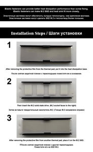 SNOWMAN Pure Alu <span class=keywords><strong>M</strong></span>.<span class=keywords><strong>2</strong></span> مجموعات غرفة تبريد سطح المكتب لـ PS5/PS5 Slim/PC 22x70x3 هيكل ألومنيوم لتثبيت <span class=keywords><strong>M</strong></span>.<span class=keywords><strong>2</strong></span> SSD متوفر - Product Image 4