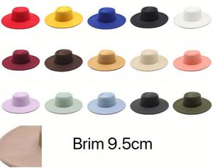 Chapeau Fedora Tendance et Élégant pour Femme, Bord Large de 9,5 cm, Personnalisable, en Coton, Idéal pour Soirées, Spectacles, Événements Décontractés, Pêche, Affaires et Activités de Plein Air - Product Image 2