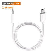 MS Typ-C zu 3,5mm Audio-Kabel AUX-Buchse Dongle Audio-Adapter Kopfhörer mit DAC-Chip Anrufe Musik Aux USB-C Kabel