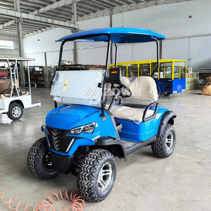 Vente en gros d'usine, voiturette de golf électrique 4 places, couleurs personnalisées, transport en usine, certifiée CE - Product Image 1