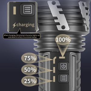 Mạnh Mẽ Đèn Pin 36000 Lumens Ánh Sáng Mạnh Mẽ Hợp Kim Nhôm Xhp360 P360 <span class=keywords><strong>LED</strong></span> 1500M Phạm Vi Khẩn Cấp Siêu Sáng Ngoài Trời <span class=keywords><strong>Torch</strong></span> - Product Image 2