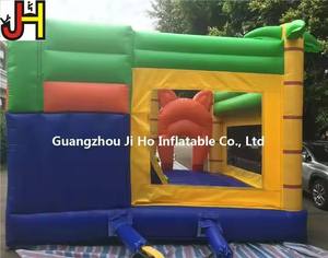 Attractive Jungle <strong>Tiger</strong> Combo With Slide Inflatable Bouncer Combo Commercial <strong>Tiger</strong> <strong>Jumper</strong> Inflatable Bounce Castle for Sale - Product Image 5