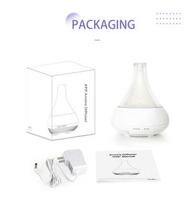 Nuovi arrivi WiFi smart Tuya APP blueteeth telecomando voce <span class=keywords><strong>Alexa</strong></span> notte elf 7 LED <span class=keywords><strong>diffusore</strong></span> di aroma ultrasonico luce di colore - Product Image 4