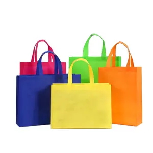 पर्यावरण के अनुकूल rpet गैर बुना foldable शॉपिंग बैग, किराने पदोन्नति शॉपिंग उच्च बनाने की क्रिया डिस्पोजेबल गैर बुना कपड़े बैग ले जाना