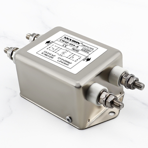 Bộ lọc nhiễu điện từ AC một pha SNXRON CW4E-S 40A loại bắt vít 115/250V, lọc nhiễu điện từ hiệu quả, mạ niken - Product Image 2
