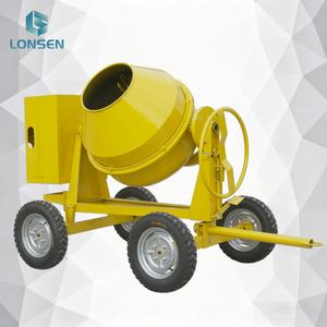 Mezcladora de Concreto CM350-4A 350L 4~5m³/h con Ruedas 4*4.00-12 para Construcción - Product Image 2